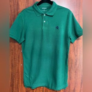 Express Green polo